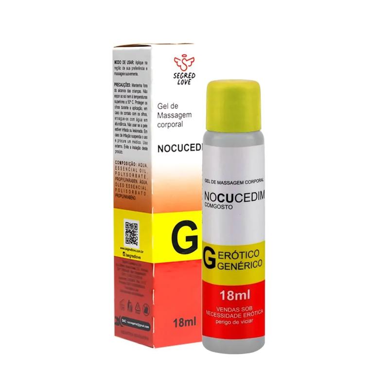Nocucedim Comgosto Dessensibilizante Anal 18ml Linha Farmacinha do Riso Secret Love - 10 Por Cliente